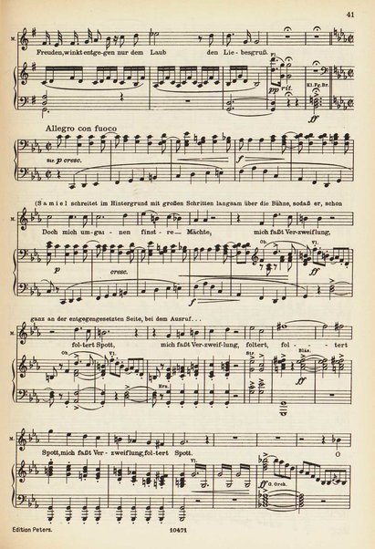 Der Freischütz : romantische Oper in drei Aufzügen / von C.M.von Weber ; herausgegeben von Kurt Soldan