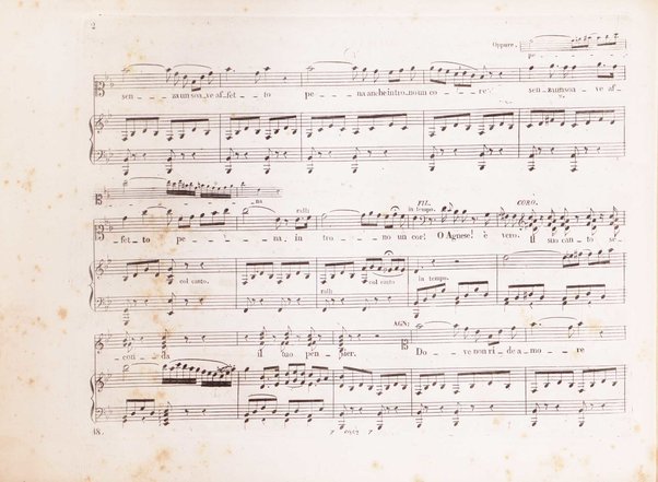 Beatrice di Tenda / Tragedia lirica di Felice Romani ; posta in musica e dedicata a sua eccellenza la Duchessa di Sammartino dei Principi di Cassero da V. Bellini