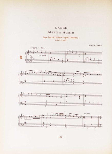 Music of the Polish Renaissance : a selection of works from the 16. and the beginning of the 17. century / edited by Jozef M. Chominski and Zofia Lissa