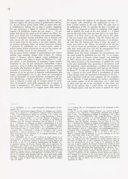 Sei quintetti per pianoforte, due violini, viola e violoncello op. 57 : opera grande : 1799 : G. 413 - 414 - 415 - 416 - 417 - 418 / Luigi Boccherini ; edizione a cura di Aldo Pais