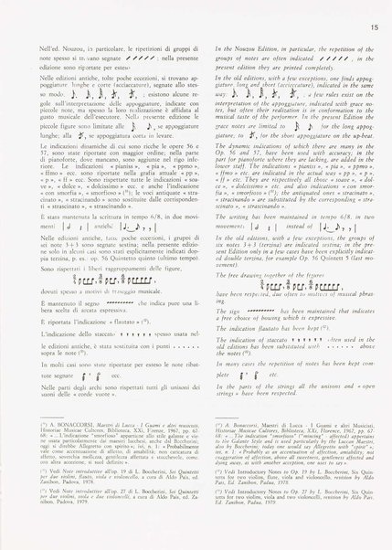 Sei quintetti per pianoforte, due violini, viola e violoncello op. 57 : opera grande : 1799 : G. 413 - 414 - 415 - 416 - 417 - 418 / Luigi Boccherini ; edizione a cura di Aldo Pais