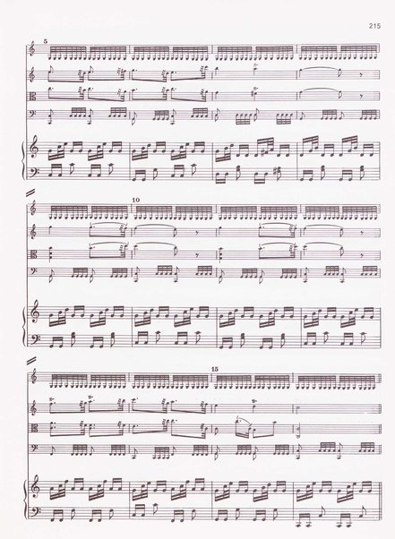 Sei quintetti per pianoforte, due violini, viola e violoncello op. 57 : opera grande : 1799 : G. 413 - 414 - 415 - 416 - 417 - 418 / Luigi Boccherini ; edizione a cura di Aldo Pais