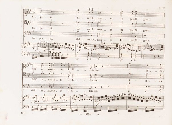 Guglielmo Tell : Melodramma tragico in 4 atti di Jouy ed Ippolito Bis / fatto italiano da Calisto Bassi ; posto in musica da Gioachino Rossini ; riduzione per canto con accomp. di pianoforte