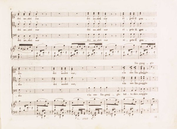Guglielmo Tell : Melodramma tragico in 4 atti di Jouy ed Ippolito Bis / fatto italiano da Calisto Bassi ; posto in musica da Gioachino Rossini ; riduzione per canto con accomp. di pianoforte