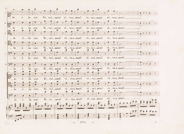 Guglielmo Tell : Melodramma tragico in 4 atti di Jouy ed Ippolito Bis / fatto italiano da Calisto Bassi ; posto in musica da Gioachino Rossini ; riduzione per canto con accomp. di pianoforte