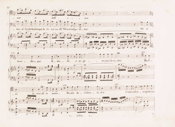 Guglielmo Tell : Melodramma tragico in 4 atti di Jouy ed Ippolito Bis / fatto italiano da Calisto Bassi ; posto in musica da Gioachino Rossini ; riduzione per canto con accomp. di pianoforte