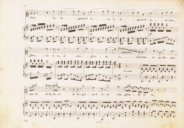 Matilde di Shabran : ossia Bellezza e cuor di ferro : Melodramma giocoso in due atti / di Giacomo Ferretti ; posto in musica da Gioachino Rossini