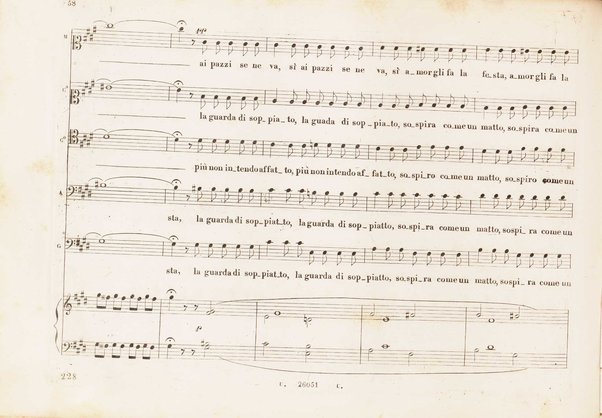 Matilde di Shabran : ossia Bellezza e cuor di ferro : Melodramma giocoso in due atti / di Giacomo Ferretti ; posto in musica da Gioachino Rossini