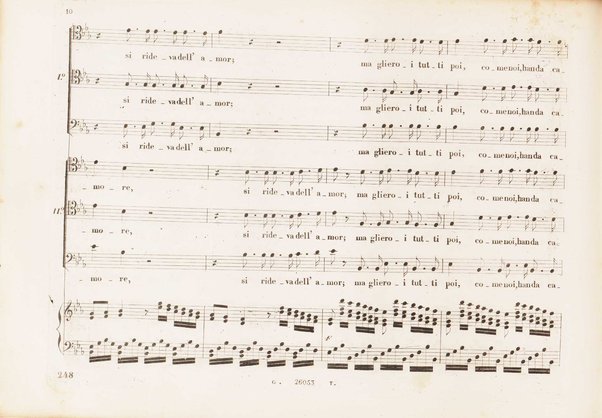 Matilde di Shabran : ossia Bellezza e cuor di ferro : Melodramma giocoso in due atti / di Giacomo Ferretti ; posto in musica da Gioachino Rossini