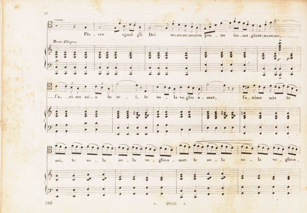 Matilde di Shabran : ossia Bellezza e cuor di ferro : Melodramma giocoso in due atti / di Giacomo Ferretti ; posto in musica da Gioachino Rossini