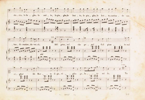 Matilde di Shabran : ossia Bellezza e cuor di ferro : Melodramma giocoso in due atti / di Giacomo Ferretti ; posto in musica da Gioachino Rossini