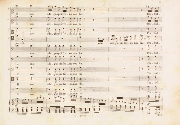 Matilde di Shabran : ossia Bellezza e cuor di ferro : Melodramma giocoso in due atti / di Giacomo Ferretti ; posto in musica da Gioachino Rossini