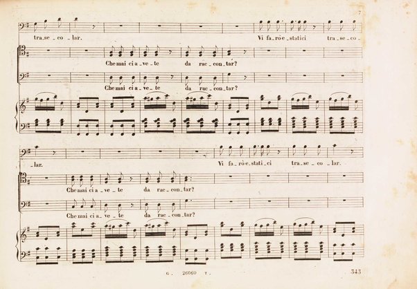 Matilde di Shabran : ossia Bellezza e cuor di ferro : Melodramma giocoso in due atti / di Giacomo Ferretti ; posto in musica da Gioachino Rossini