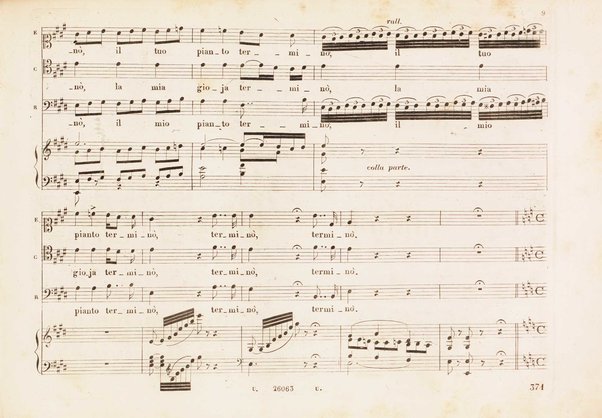 Matilde di Shabran : ossia Bellezza e cuor di ferro : Melodramma giocoso in due atti / di Giacomo Ferretti ; posto in musica da Gioachino Rossini