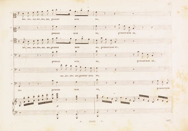 Matilde di Shabran : ossia Bellezza e cuor di ferro : Melodramma giocoso in due atti / di Giacomo Ferretti ; posto in musica da Gioachino Rossini