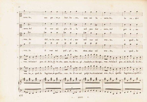 Matilde di Shabran : ossia Bellezza e cuor di ferro : Melodramma giocoso in due atti / di Giacomo Ferretti ; posto in musica da Gioachino Rossini