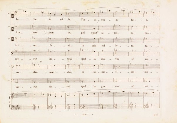 Matilde di Shabran : ossia Bellezza e cuor di ferro : Melodramma giocoso in due atti / di Giacomo Ferretti ; posto in musica da Gioachino Rossini