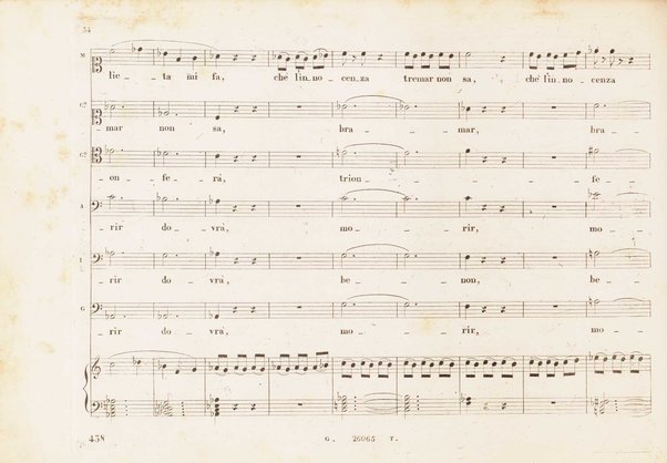 Matilde di Shabran : ossia Bellezza e cuor di ferro : Melodramma giocoso in due atti / di Giacomo Ferretti ; posto in musica da Gioachino Rossini