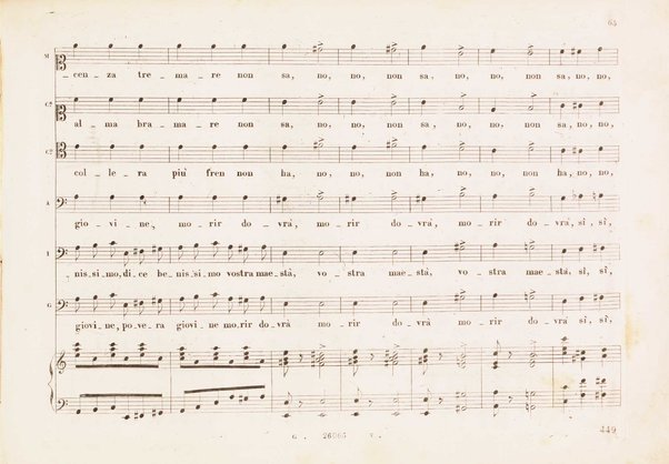 Matilde di Shabran : ossia Bellezza e cuor di ferro : Melodramma giocoso in due atti / di Giacomo Ferretti ; posto in musica da Gioachino Rossini