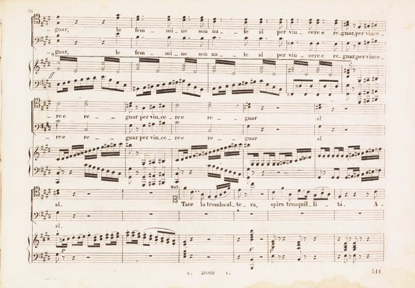 Matilde di Shabran : ossia Bellezza e cuor di ferro : Melodramma giocoso in due atti / di Giacomo Ferretti ; posto in musica da Gioachino Rossini