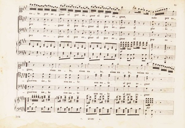 Matilde di Shabran : ossia Bellezza e cuor di ferro : Melodramma giocoso in due atti / di Giacomo Ferretti ; posto in musica da Gioachino Rossini