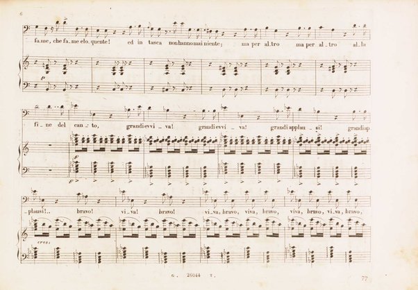 Matilde di Shabran : ossia Bellezza e cuor di ferro : Melodramma giocoso in due atti / di Giacomo Ferretti ; posto in musica da Gioachino Rossini