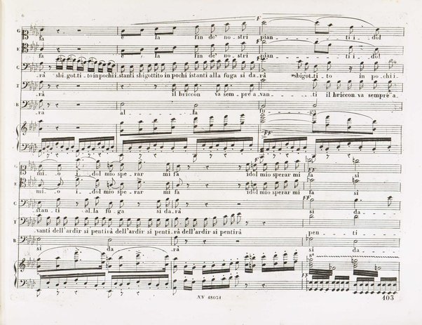 Il finto Stanislao / Melodramma giocoso in due atti di Felice Romani ; posto in musica dal maestro Giuseppe Verdi ; Riduzione per canto con accompagnamento di pianoforte dei maestri L. Truzzi, A. Rajneri e C. Dominiceti