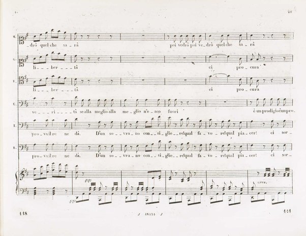 Il finto Stanislao / Melodramma giocoso in due atti di Felice Romani ; posto in musica dal maestro Giuseppe Verdi ; Riduzione per canto con accompagnamento di pianoforte dei maestri L. Truzzi, A. Rajneri e C. Dominiceti