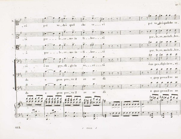 Il finto Stanislao / Melodramma giocoso in due atti di Felice Romani ; posto in musica dal maestro Giuseppe Verdi ; Riduzione per canto con accompagnamento di pianoforte dei maestri L. Truzzi, A. Rajneri e C. Dominiceti