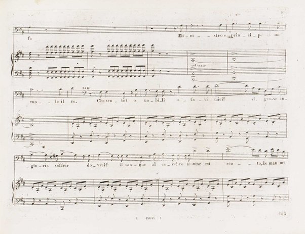 Il finto Stanislao / Melodramma giocoso in due atti di Felice Romani ; posto in musica dal maestro Giuseppe Verdi ; Riduzione per canto con accompagnamento di pianoforte dei maestri L. Truzzi, A. Rajneri e C. Dominiceti