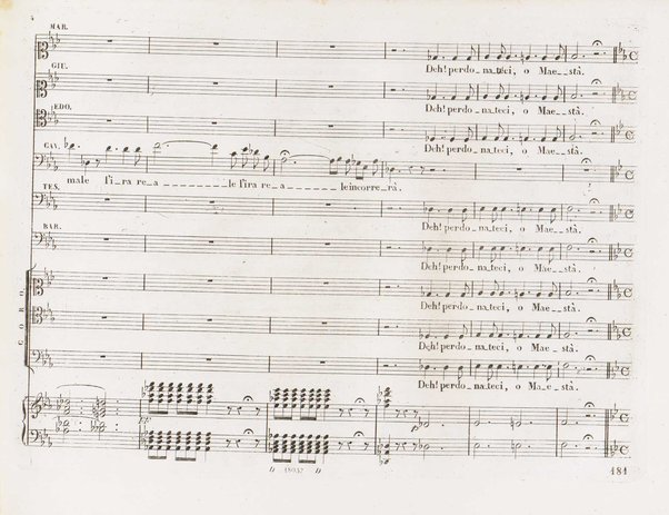 Il finto Stanislao / Melodramma giocoso in due atti di Felice Romani ; posto in musica dal maestro Giuseppe Verdi ; Riduzione per canto con accompagnamento di pianoforte dei maestri L. Truzzi, A. Rajneri e C. Dominiceti