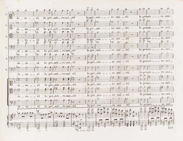 Il finto Stanislao / Melodramma giocoso in due atti di Felice Romani ; posto in musica dal maestro Giuseppe Verdi ; Riduzione per canto con accompagnamento di pianoforte dei maestri L. Truzzi, A. Rajneri e C. Dominiceti