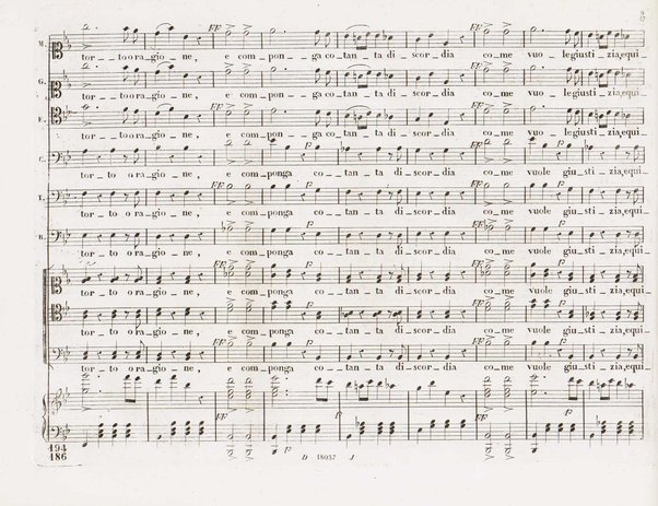 Il finto Stanislao / Melodramma giocoso in due atti di Felice Romani ; posto in musica dal maestro Giuseppe Verdi ; Riduzione per canto con accompagnamento di pianoforte dei maestri L. Truzzi, A. Rajneri e C. Dominiceti