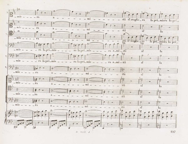 Il finto Stanislao / Melodramma giocoso in due atti di Felice Romani ; posto in musica dal maestro Giuseppe Verdi ; Riduzione per canto con accompagnamento di pianoforte dei maestri L. Truzzi, A. Rajneri e C. Dominiceti