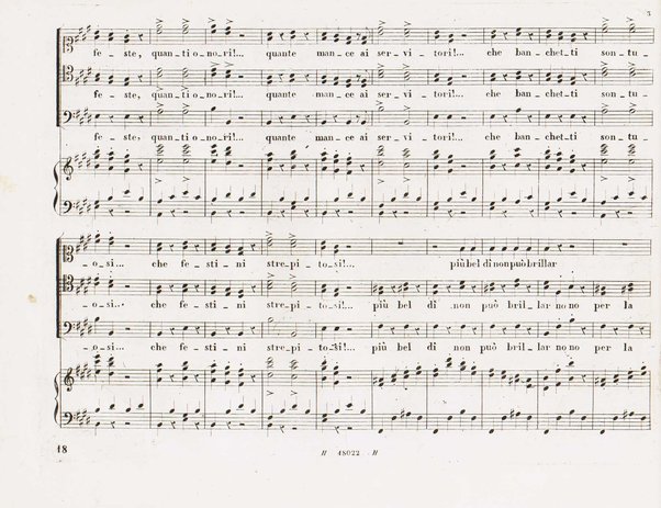 Il finto Stanislao / Melodramma giocoso in due atti di Felice Romani ; posto in musica dal maestro Giuseppe Verdi ; Riduzione per canto con accompagnamento di pianoforte dei maestri L. Truzzi, A. Rajneri e C. Dominiceti