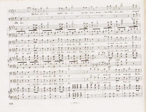 Il finto Stanislao / Melodramma giocoso in due atti di Felice Romani ; posto in musica dal maestro Giuseppe Verdi ; Riduzione per canto con accompagnamento di pianoforte dei maestri L. Truzzi, A. Rajneri e C. Dominiceti