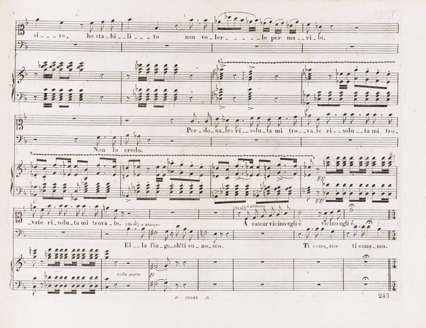 Il finto Stanislao / Melodramma giocoso in due atti di Felice Romani ; posto in musica dal maestro Giuseppe Verdi ; Riduzione per canto con accompagnamento di pianoforte dei maestri L. Truzzi, A. Rajneri e C. Dominiceti