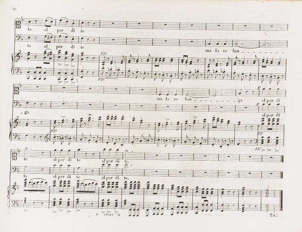 Il finto Stanislao / Melodramma giocoso in due atti di Felice Romani ; posto in musica dal maestro Giuseppe Verdi ; Riduzione per canto con accompagnamento di pianoforte dei maestri L. Truzzi, A. Rajneri e C. Dominiceti