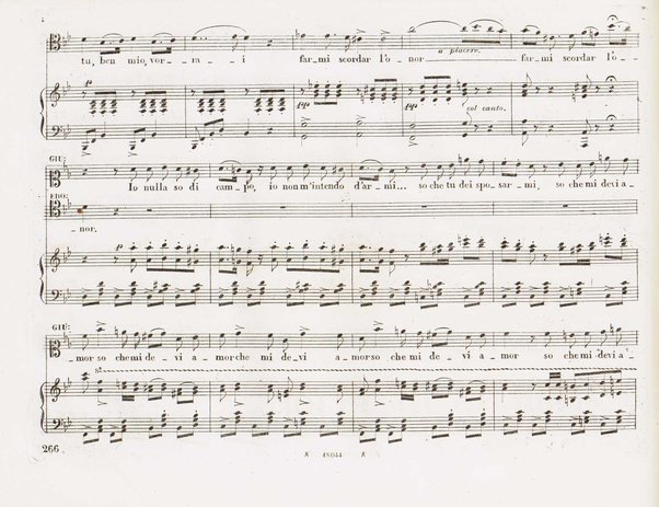 Il finto Stanislao / Melodramma giocoso in due atti di Felice Romani ; posto in musica dal maestro Giuseppe Verdi ; Riduzione per canto con accompagnamento di pianoforte dei maestri L. Truzzi, A. Rajneri e C. Dominiceti