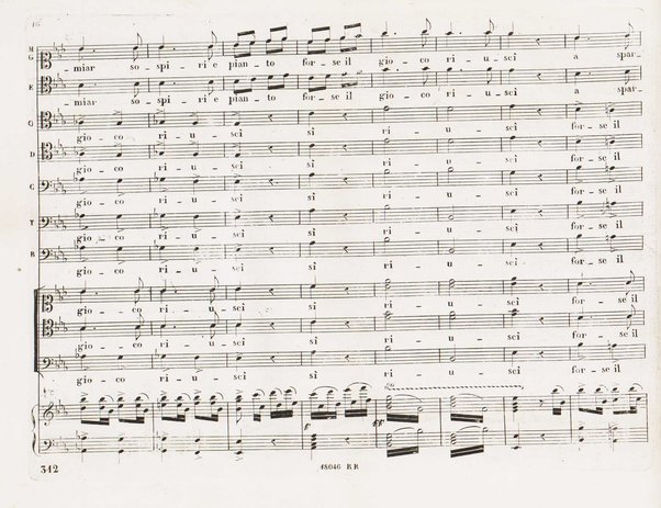 Il finto Stanislao / Melodramma giocoso in due atti di Felice Romani ; posto in musica dal maestro Giuseppe Verdi ; Riduzione per canto con accompagnamento di pianoforte dei maestri L. Truzzi, A. Rajneri e C. Dominiceti