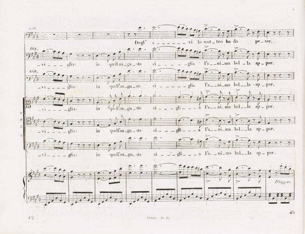 Il finto Stanislao / Melodramma giocoso in due atti di Felice Romani ; posto in musica dal maestro Giuseppe Verdi ; Riduzione per canto con accompagnamento di pianoforte dei maestri L. Truzzi, A. Rajneri e C. Dominiceti
