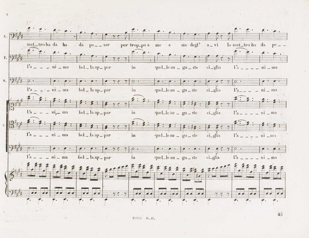 Il finto Stanislao / Melodramma giocoso in due atti di Felice Romani ; posto in musica dal maestro Giuseppe Verdi ; Riduzione per canto con accompagnamento di pianoforte dei maestri L. Truzzi, A. Rajneri e C. Dominiceti