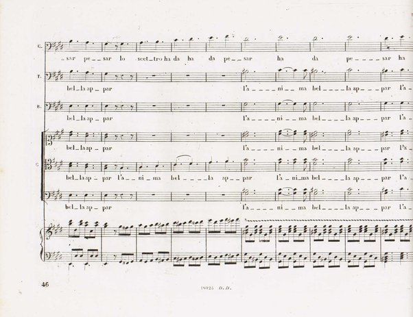Il finto Stanislao / Melodramma giocoso in due atti di Felice Romani ; posto in musica dal maestro Giuseppe Verdi ; Riduzione per canto con accompagnamento di pianoforte dei maestri L. Truzzi, A. Rajneri e C. Dominiceti