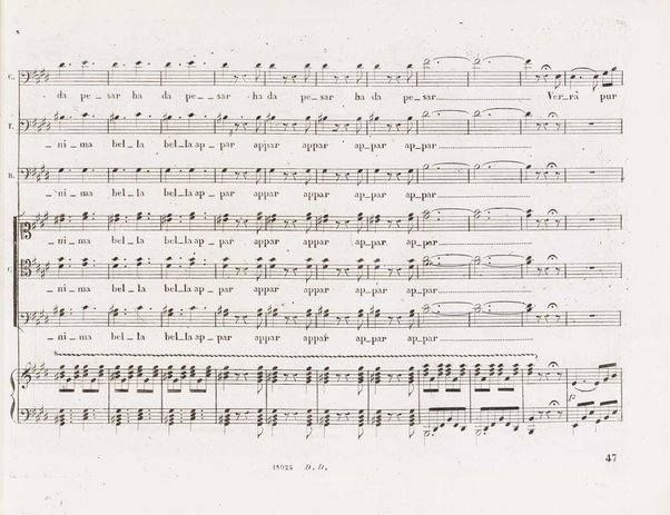 Il finto Stanislao / Melodramma giocoso in due atti di Felice Romani ; posto in musica dal maestro Giuseppe Verdi ; Riduzione per canto con accompagnamento di pianoforte dei maestri L. Truzzi, A. Rajneri e C. Dominiceti