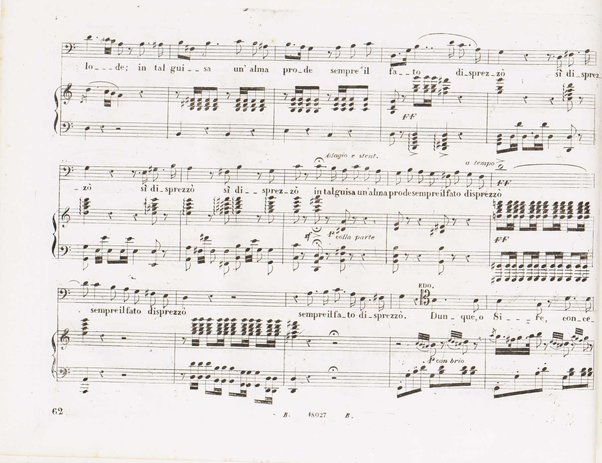 Il finto Stanislao / Melodramma giocoso in due atti di Felice Romani ; posto in musica dal maestro Giuseppe Verdi ; Riduzione per canto con accompagnamento di pianoforte dei maestri L. Truzzi, A. Rajneri e C. Dominiceti