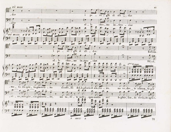 Il finto Stanislao / Melodramma giocoso in due atti di Felice Romani ; posto in musica dal maestro Giuseppe Verdi ; Riduzione per canto con accompagnamento di pianoforte dei maestri L. Truzzi, A. Rajneri e C. Dominiceti