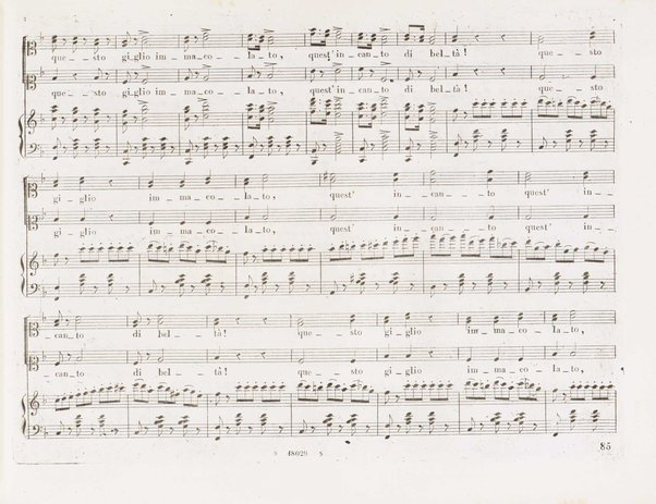 Il finto Stanislao / Melodramma giocoso in due atti di Felice Romani ; posto in musica dal maestro Giuseppe Verdi ; Riduzione per canto con accompagnamento di pianoforte dei maestri L. Truzzi, A. Rajneri e C. Dominiceti