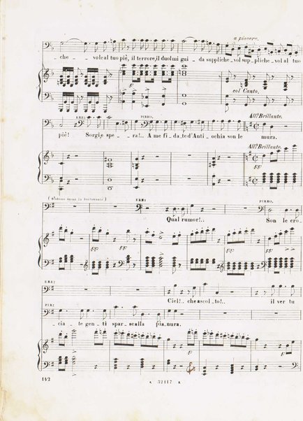 I Lombardi alla prima crociata / Dramma lirico in quattro atti di Temistocle Solera ; posto in musica [...! da G. Verdi ; Riduzione per canto e pianoforte di Luigi Truzzi e P. Tonassi