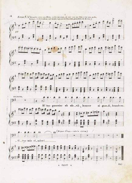 I Lombardi alla prima crociata / Dramma lirico in quattro atti di Temistocle Solera ; posto in musica [...! da G. Verdi ; Riduzione per canto e pianoforte di Luigi Truzzi e P. Tonassi
