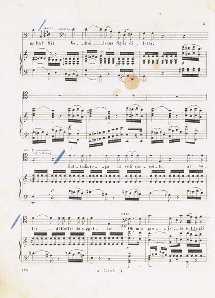 I Lombardi alla prima crociata / Dramma lirico in quattro atti di Temistocle Solera ; posto in musica [...! da G. Verdi ; Riduzione per canto e pianoforte di Luigi Truzzi e P. Tonassi